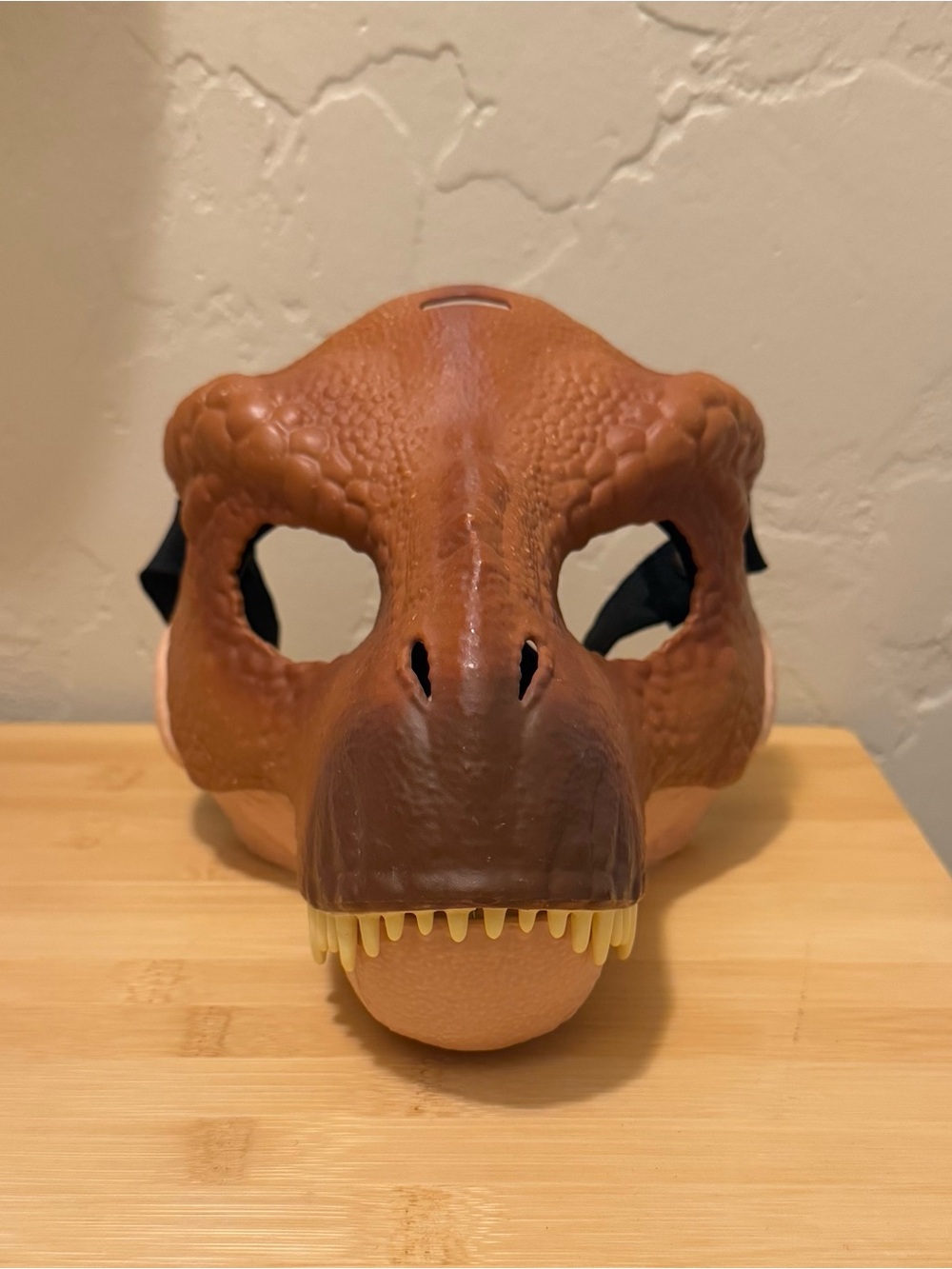 T-Rex Style Reptile Mask - Brown